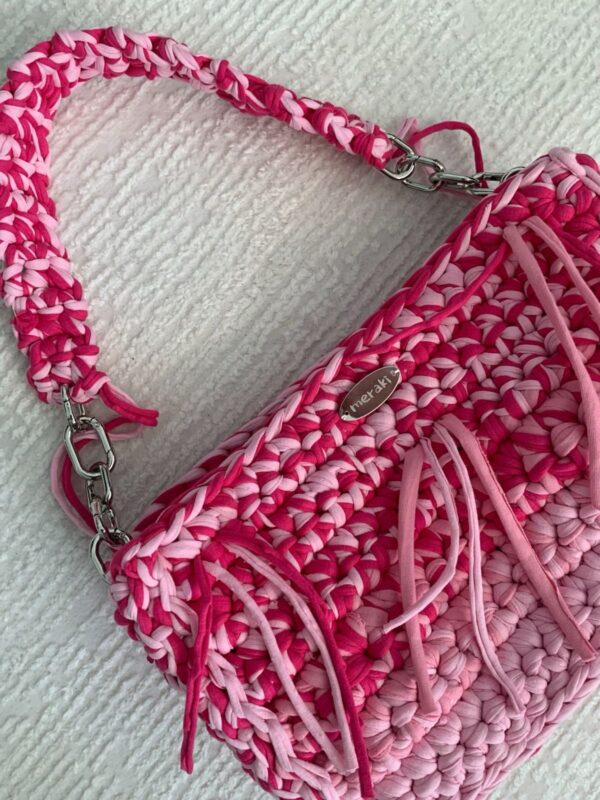 Flamingo Fiesta crochet bag by Meraki, photo 1