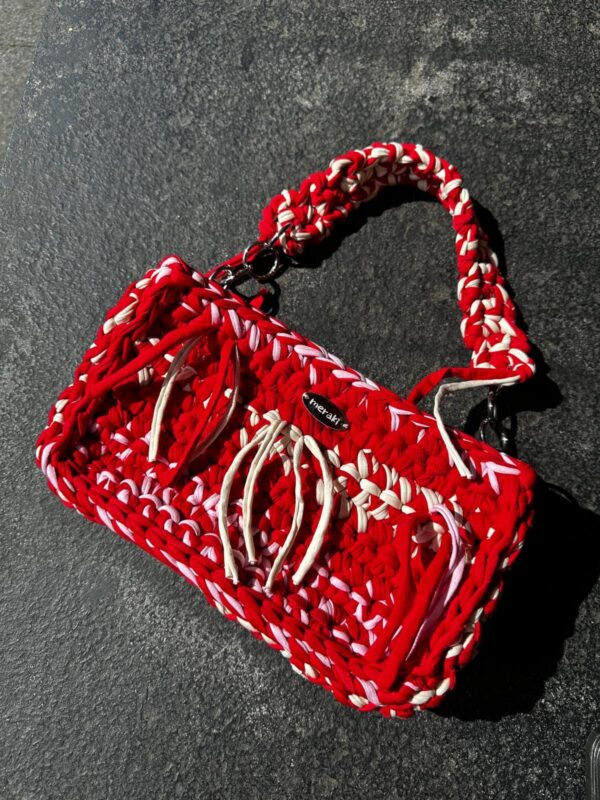 Red Cherry crochet bag by Meraki, photo 1