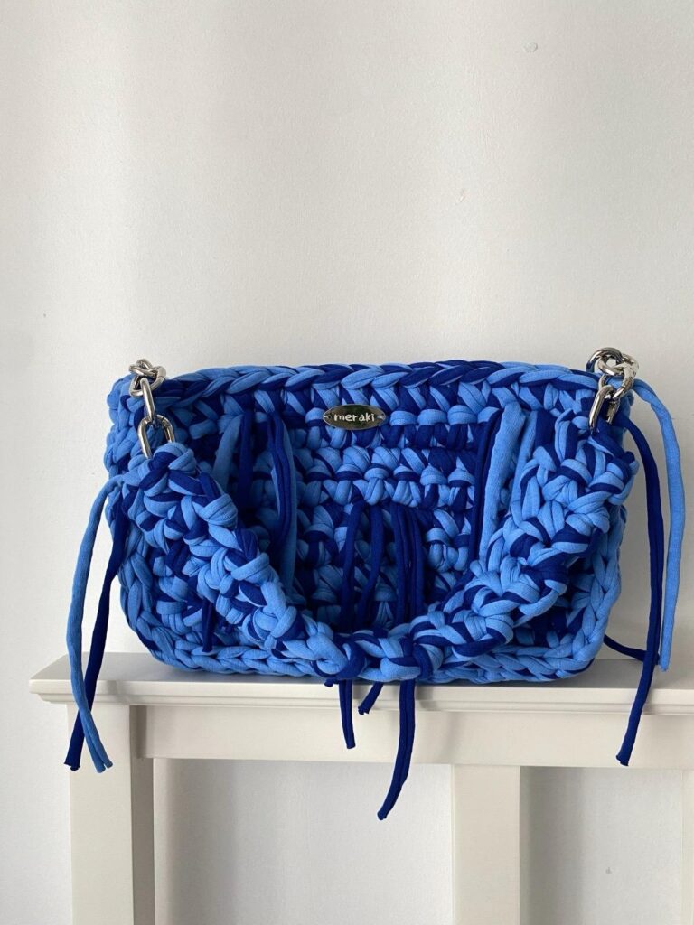 Midnight Dream crochet bag by Meraki, photo 10