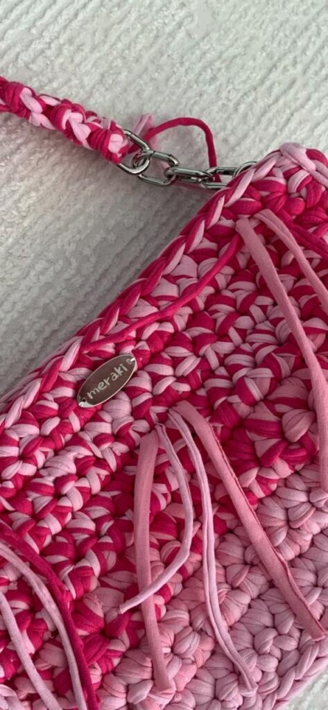 Flamingo Fiesta crochet bag by Meraki, photo 5