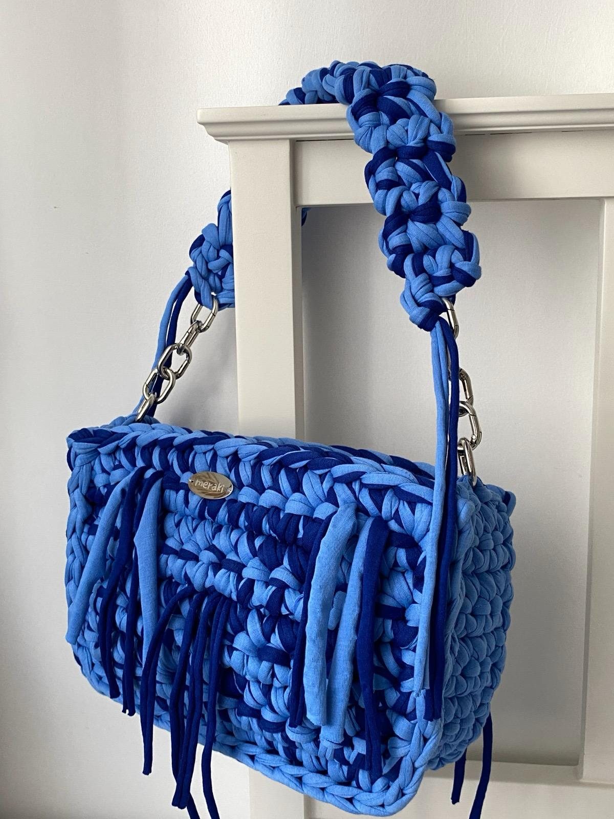 Midnight Dream crochet bag by Meraki, photo 5