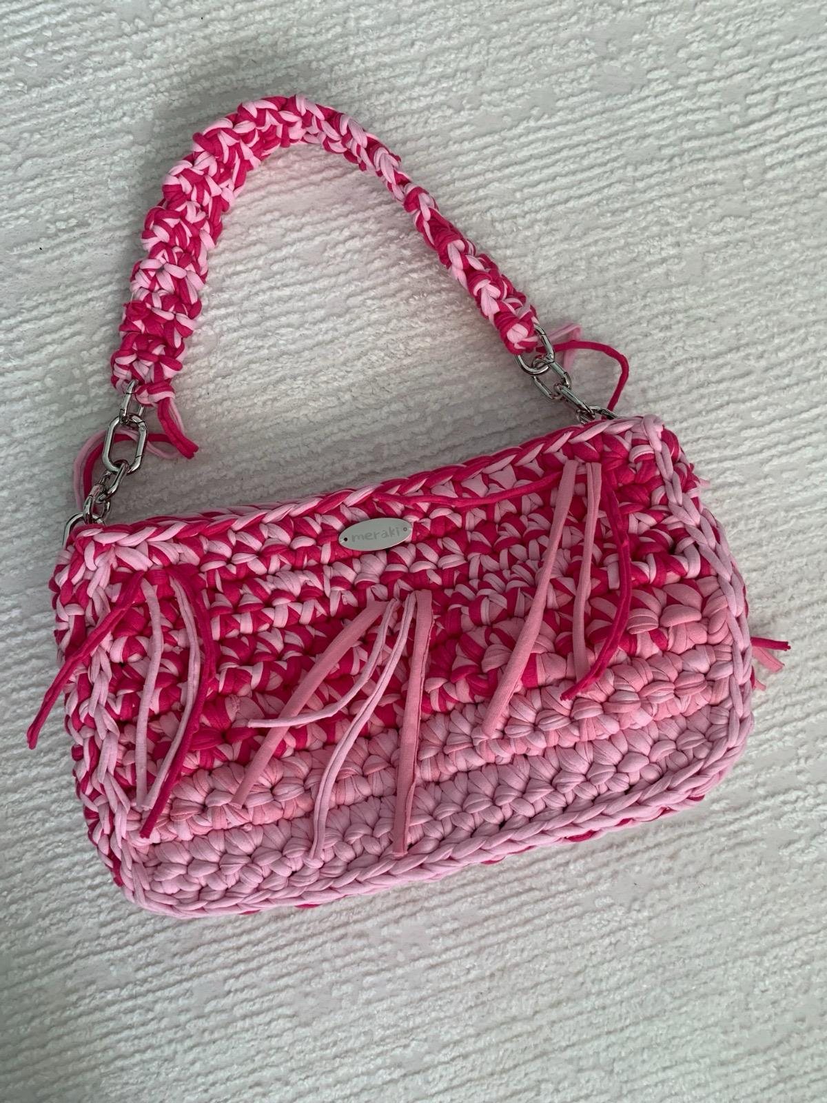 Flamingo Fiesta crochet bag by Meraki, photo 6