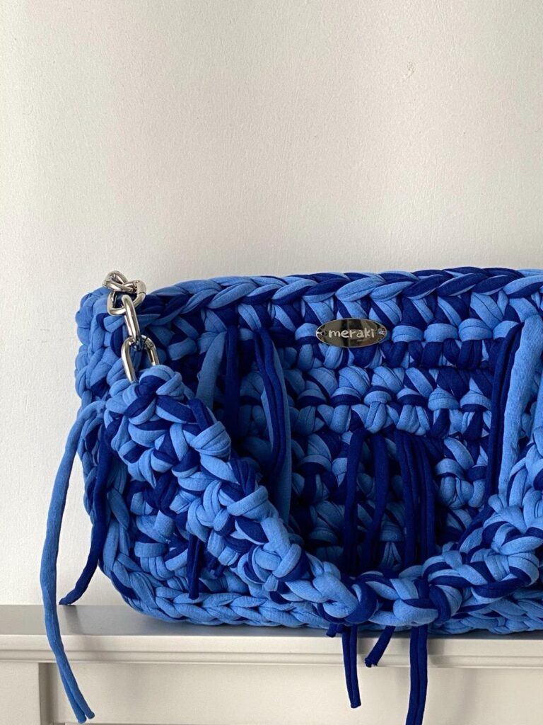 Midnight Dream crochet bag by Meraki, photo 7